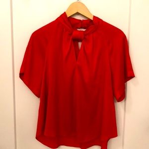 Red Rachel Roy top